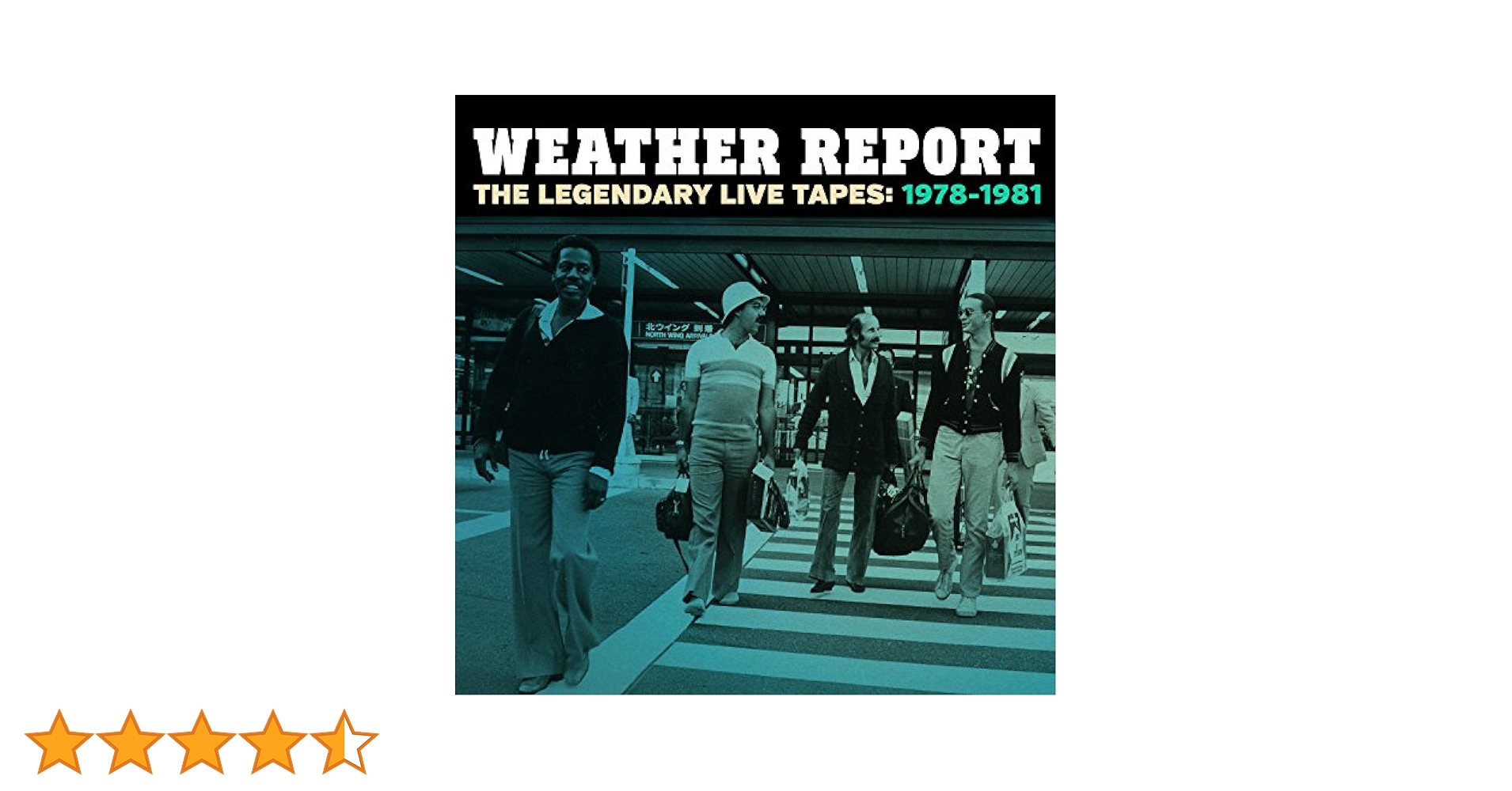 The Legendary Live Tapes 1978 レア RECEIVE A SIGNED COPY OF WEATHER REPORT, THE LEGENDARY TAPES